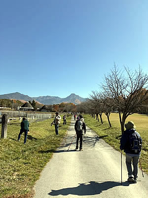 11月8日定例ウォーキング